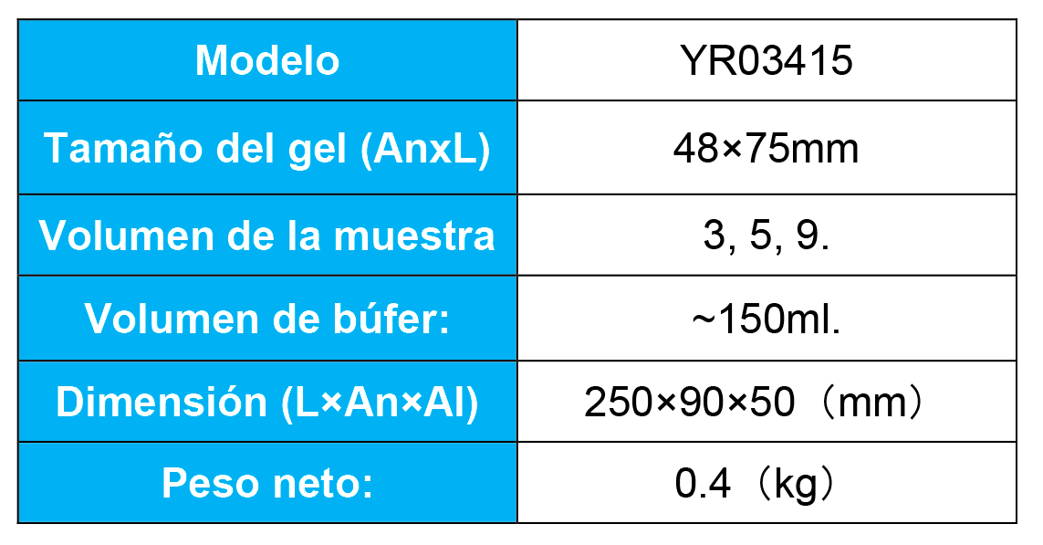 Comparativa de Celdas de Electroforesis: Kalstein YR03415 vs Hoefer HE-33